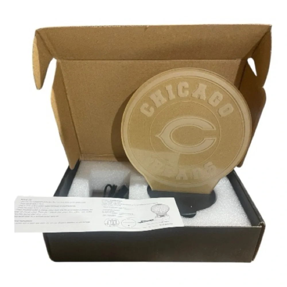 Chicago Bears 3D LED multicolor Light